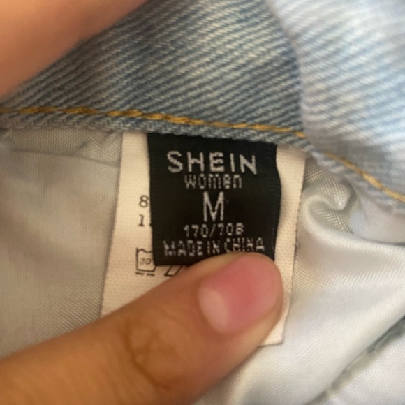 Shein High Waisted Distressed Baggy Boyfriend Jeans - Picture 10 of 11